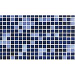 Azul №8 Стеклянная мозаичная растяжка Ezarri