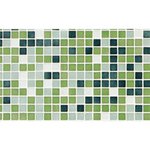 Verde №5 Стеклянная мозаичная растяжка Ezarri