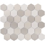 Hexagon Small LB Mix Antislip 51х59 Мозаика Starmosaic Homework