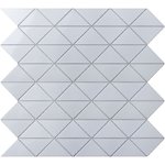 Triangolo White Zip Glossy Мозаика Starmosaic Homework