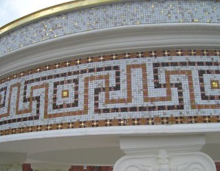 Использование мозаики для покрытия стен