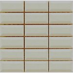 K532472 Metro Tiles Кремовый глянец. Мозаика Chakmaks