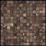 M022-20P( Emperador derk)  Мозаика Mir Mosaic