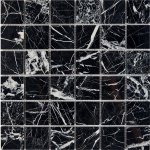 PIX 252 Black majesty, чип 48x48 мм, сетка 305х305x6 мм, Полированная